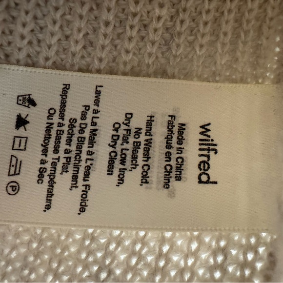 Wilfred Palmier Italian Wool Tunic Sweater - Picture 6 of 6